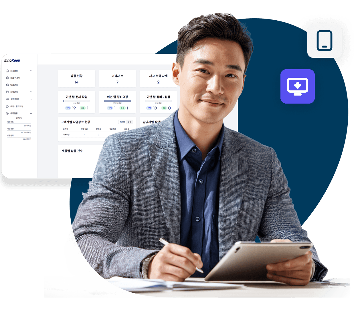 InnoKeep Dashboard